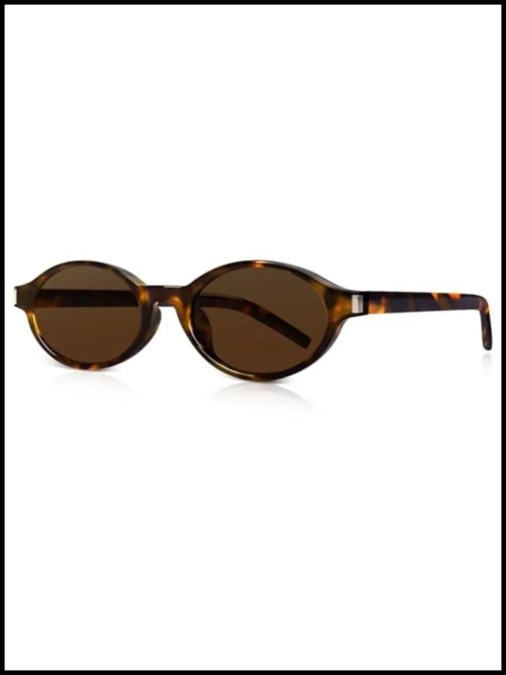 Retro Oval Sunglasses UV400 Protection Y2K Vibe Driving Shades